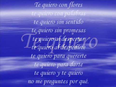 TE AMO - YouTube