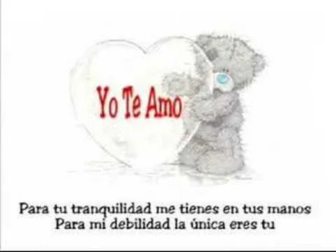 YO TE AMO - YouTube