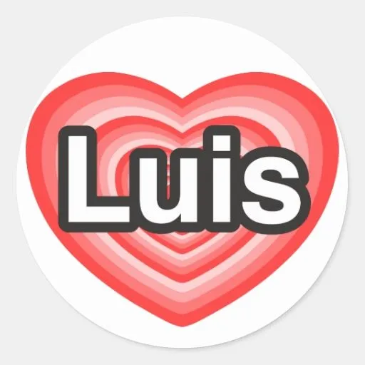 amo_a_luis_te_amo_luis_corazon ...