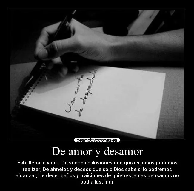 De amor y desamor - desmotivaciones.