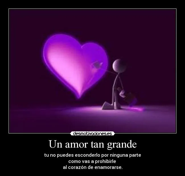 Un amor tan grande | Desmotivaciones