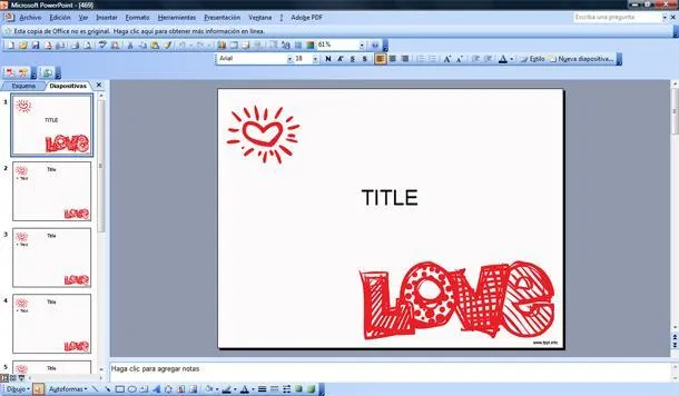 Amor Powerpoint | Plantillas PowerPoint Gratis