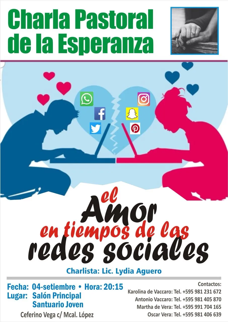 El amor en tiempos de las redes sociales | Movimiento Apostólico de  Schoenstatt – Paraguay