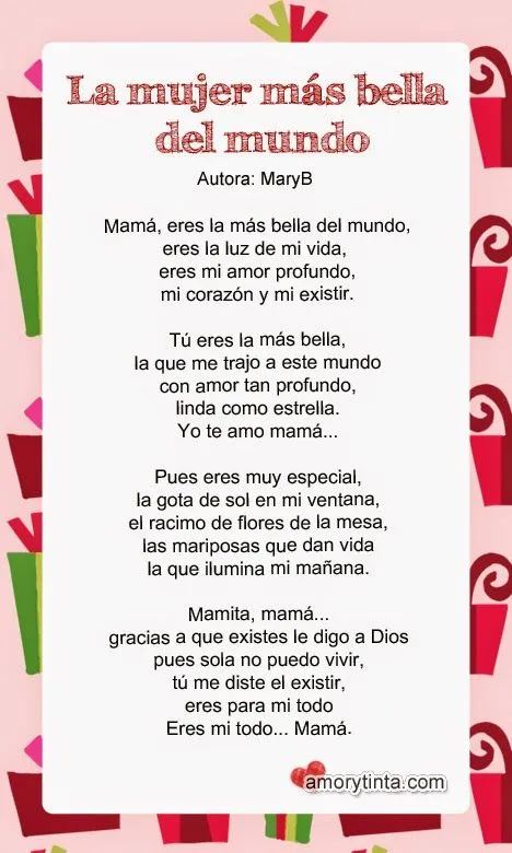 Amor y Tinta: Poemas a la Madre