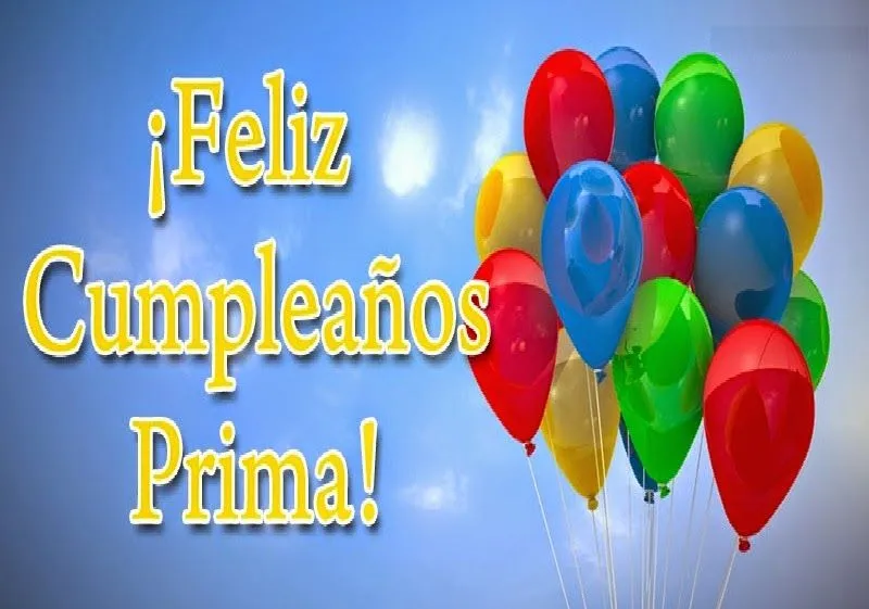 Amorandun : Feliz Cumpleaños Prima