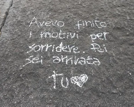 Amore e graffiti urbani | Dear Miss Fletcher