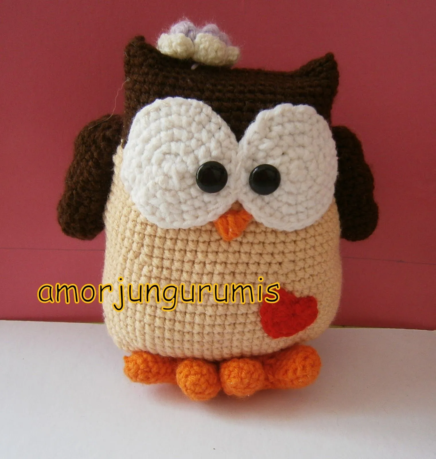 AMORJUN...GURUMIS!: Amorjungurumis owl amigurumi