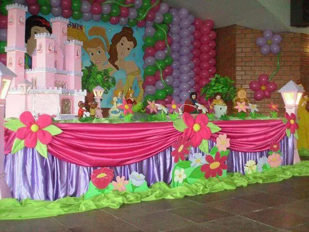 J & J Festas: Decoração de Festa das Princesas