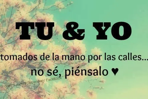 Tu y yo ? | Tu & Yo | Pinterest