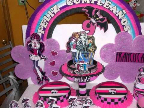 AMY AMY - Como decorar una fiesta de Monster High