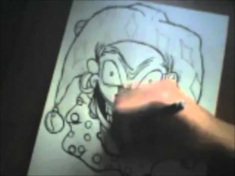 Dibujos de graffitis de payasos joker - Imagui