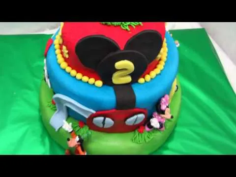 AMY AMY - Paso a paso Tarta La Casa de Mickey Mouse. Primera parte