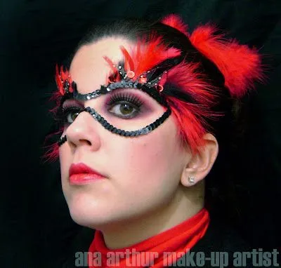 ana arthur make-up artist: Maquillaje Fantasia. Carnaval