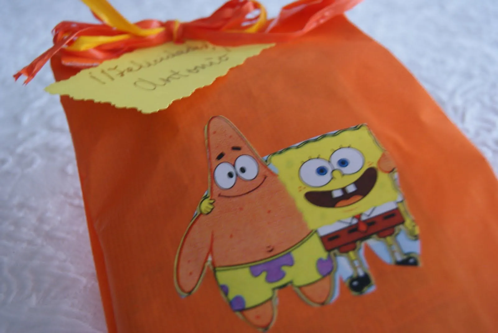 ana bags: Cumpleaños de Bob Esponja