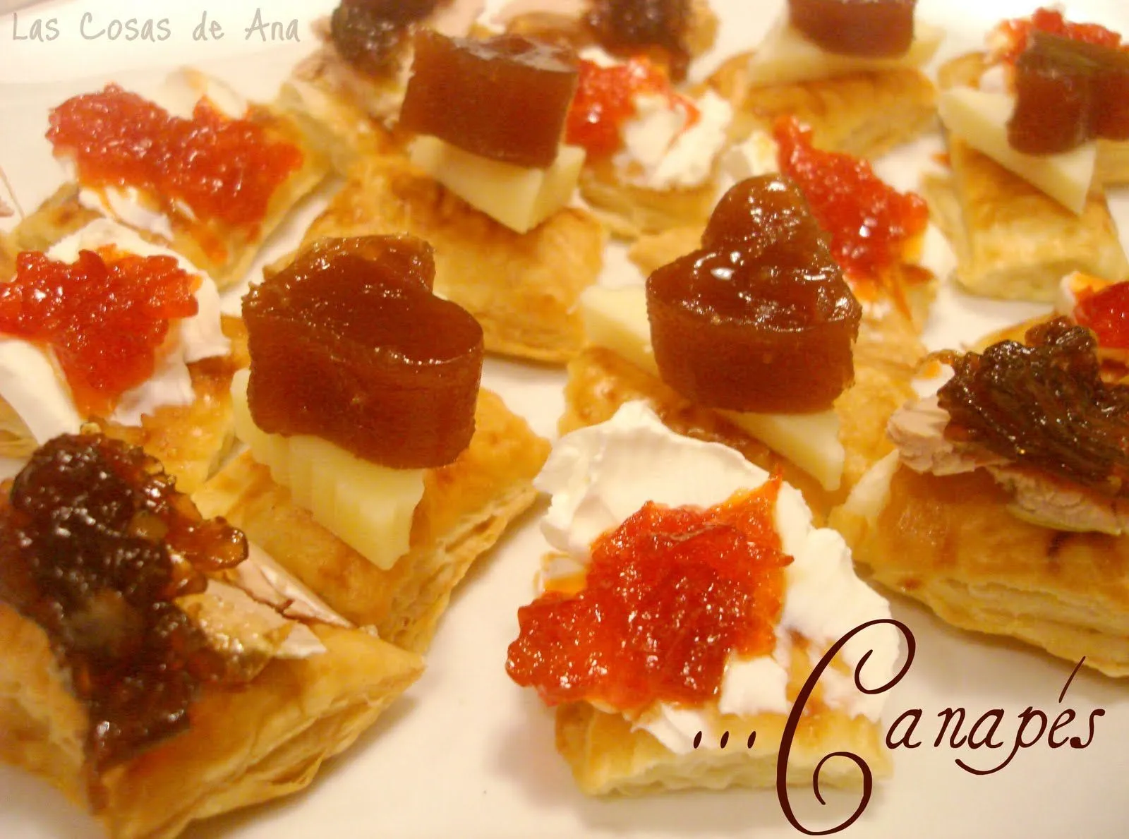 Las Cosas de Ana: CANAPÉS