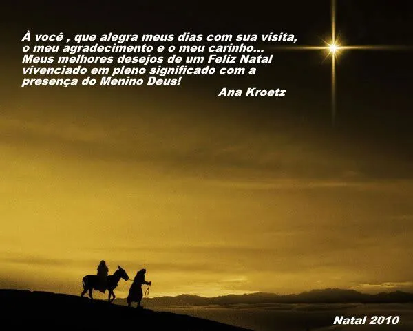 Ana Kroetz: FELIZ NATAL!!!