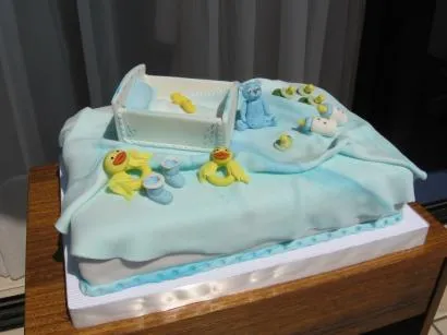 Torta baby shower niño - Imagui