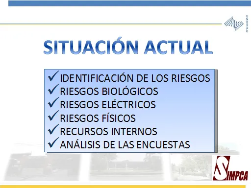 Análisis de riesgo por puesto de trabajo de la cantera La ...