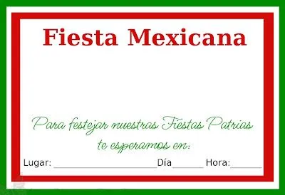 Anamar Invitaciones: Invitacion fiestas patrias