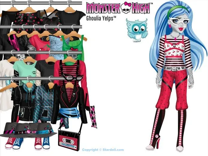 Anarchy on Stardoll: Monster High Doll