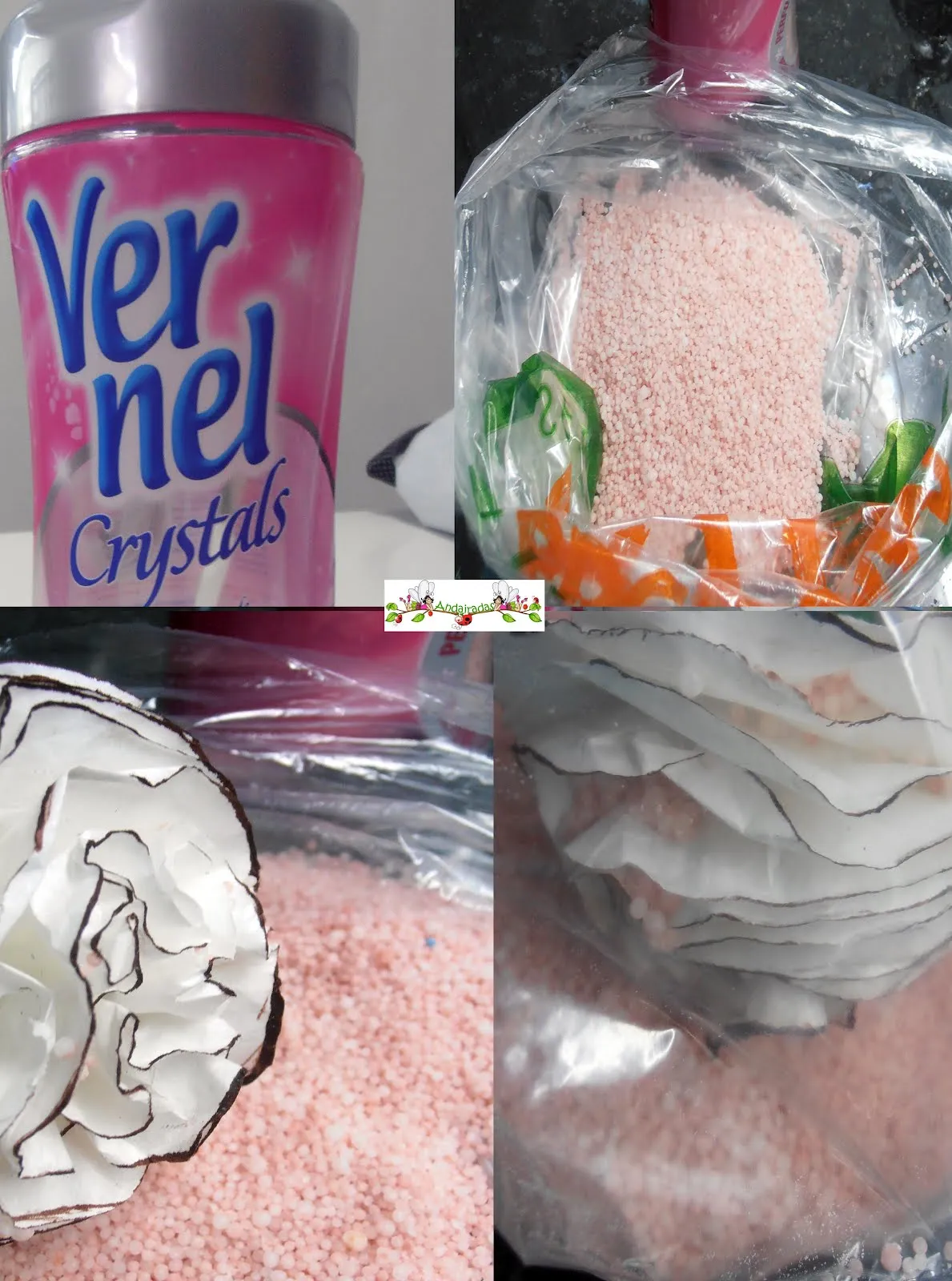 Andairadas: Flores en papel