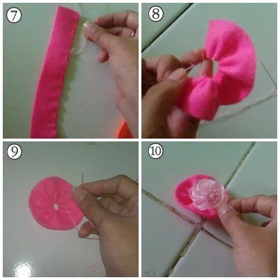 Aneka Tutorial Membuat Bunga Dari Flanel | just a little inspiration