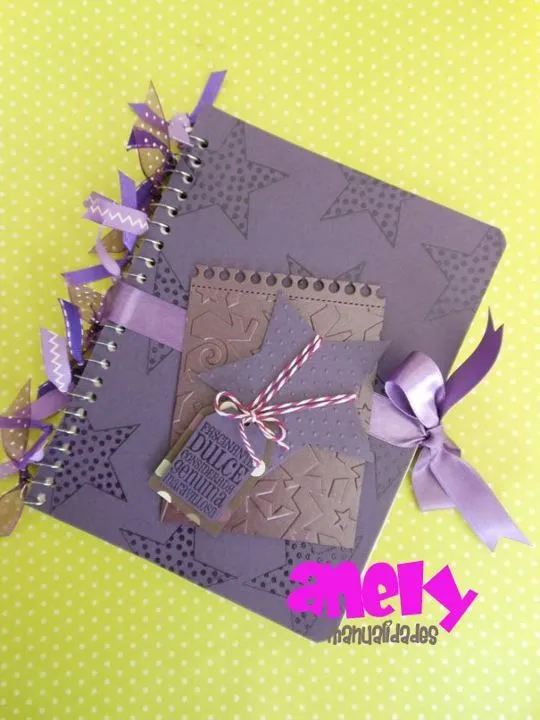 Anely Manualidades: Cuadernos decorados