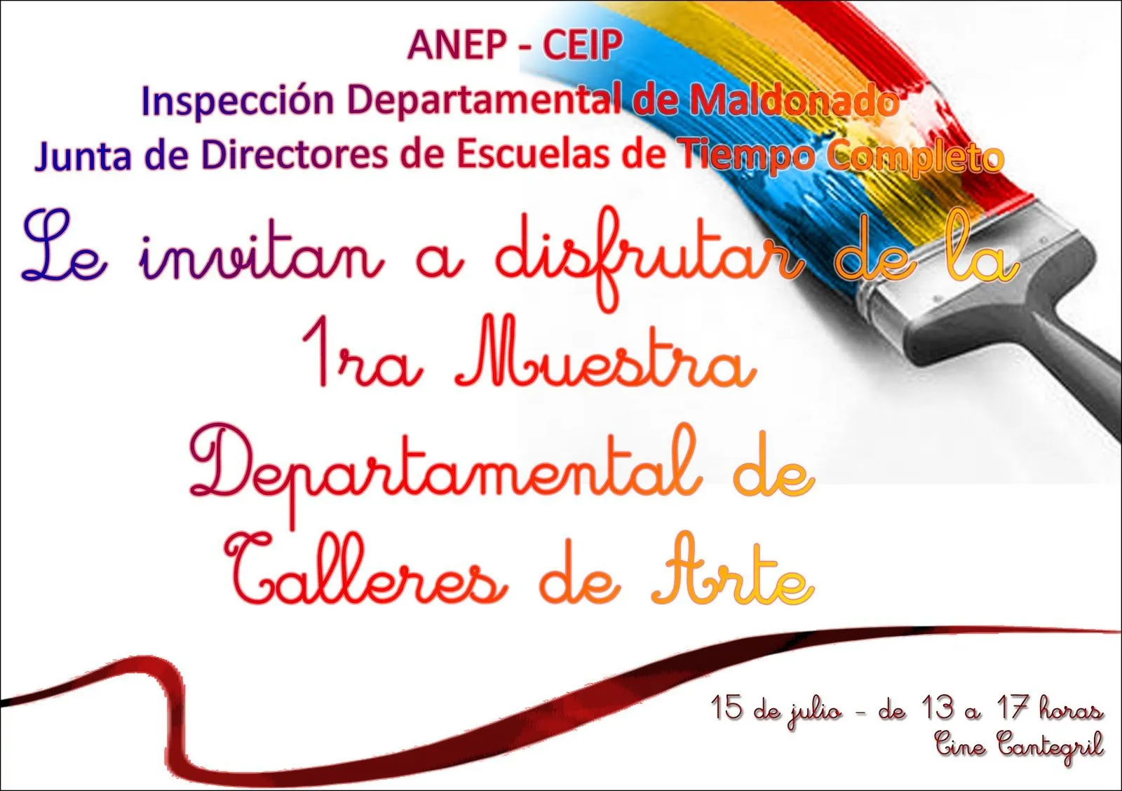 ANEP - CEIP Inspección Maldonado: Invitación