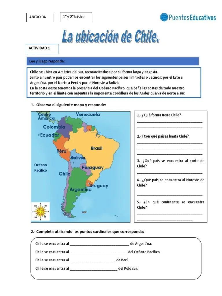ANEXO 3A - 1° y 2° Básico | PDF | Chile | Santiago