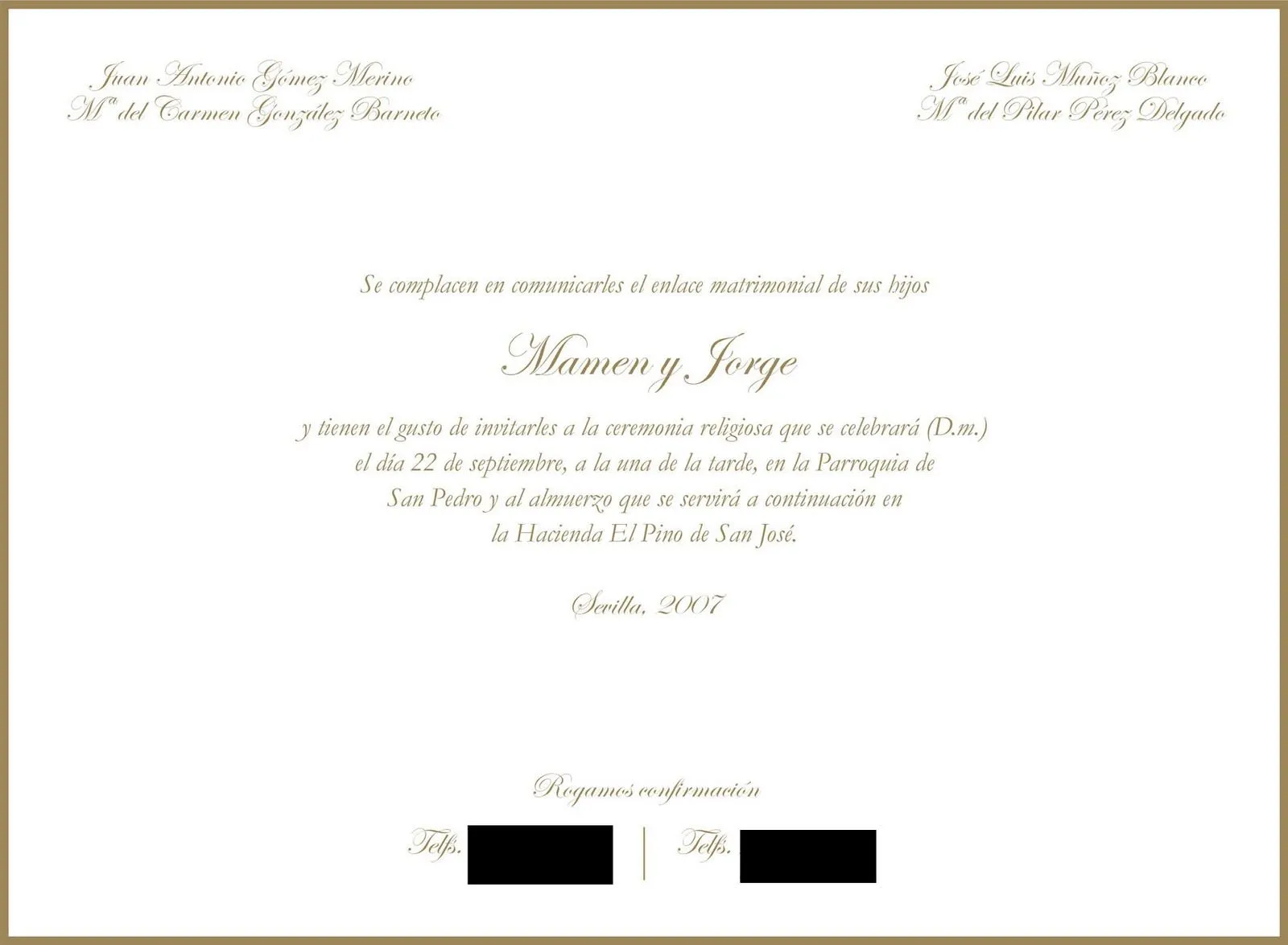 Angel Aguado: Invitaciones de Bodas (y demás papelerías)