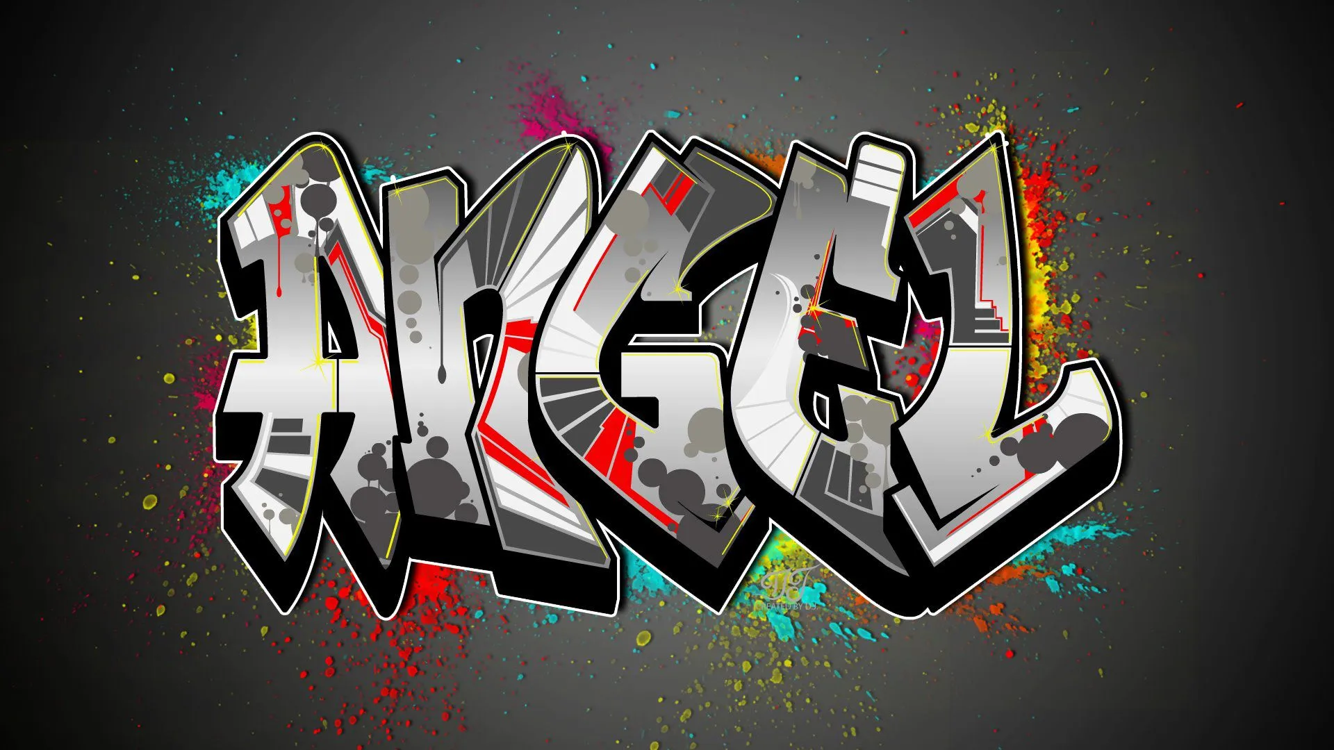 Angel Digital Graffiti by JALDIP on DeviantArt