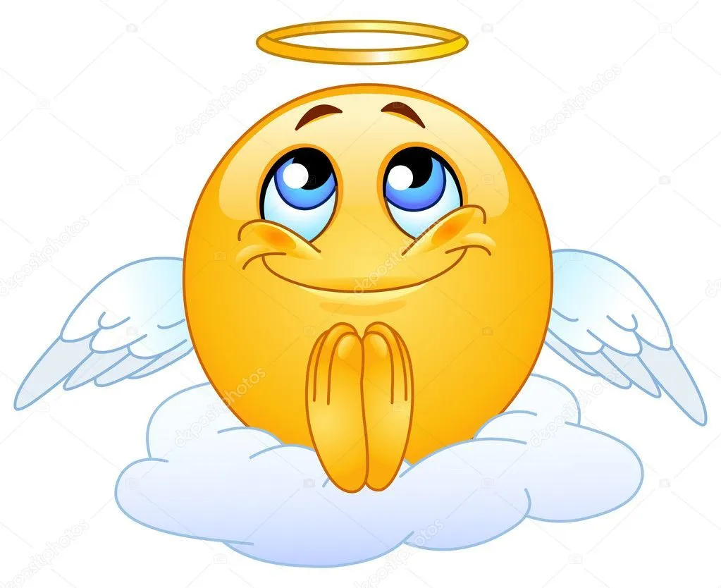 Angel Emoticon Stock Vector © Yael Weiss 3602441