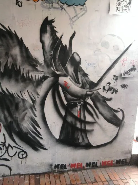 Graffitis angel - Imagui