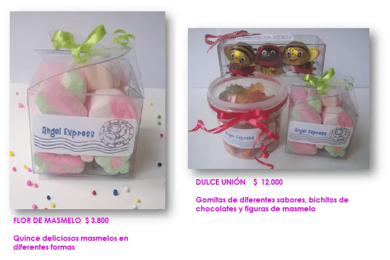 Angel express regalos: Masmelos