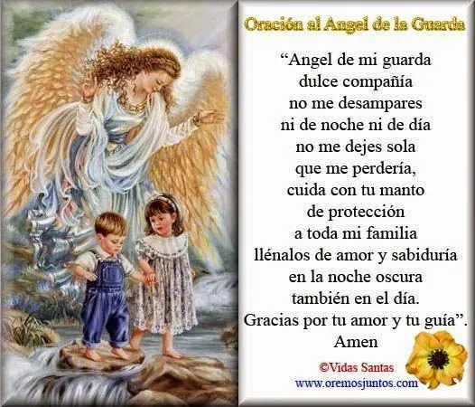 Angeles: Oraciones al ángel de la guarda