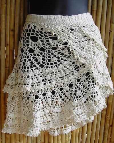 ANGELESMARIN: falda a crochet