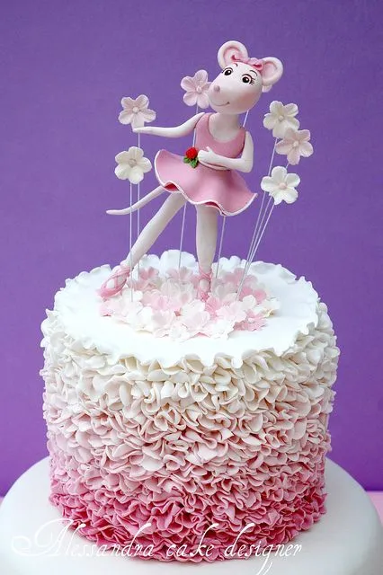 angelina ballerina cake | Angelina Ballerina Theme | Pinterest