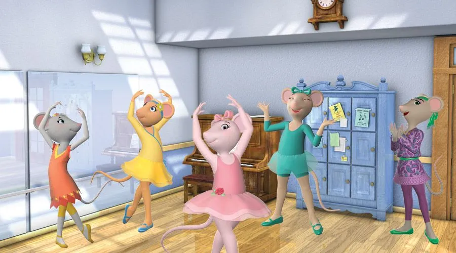 Angelina Ballerina, Gracie, Marco, Miss Mimi, Polly Mouseling, Sr ...