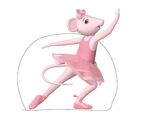 Piratas na Costa: Gifs - Angelina Ballerina - 1