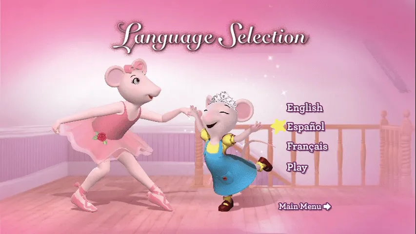 Descarga TODO HD: Angelina Ballerina: Ballet Dream (2011) DVDR NTSC