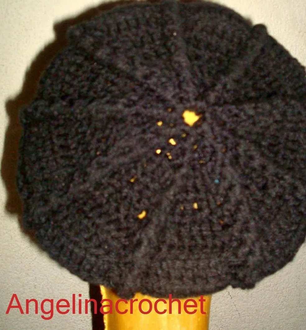 Angelina -crochet and more-: Boina crochet con visera