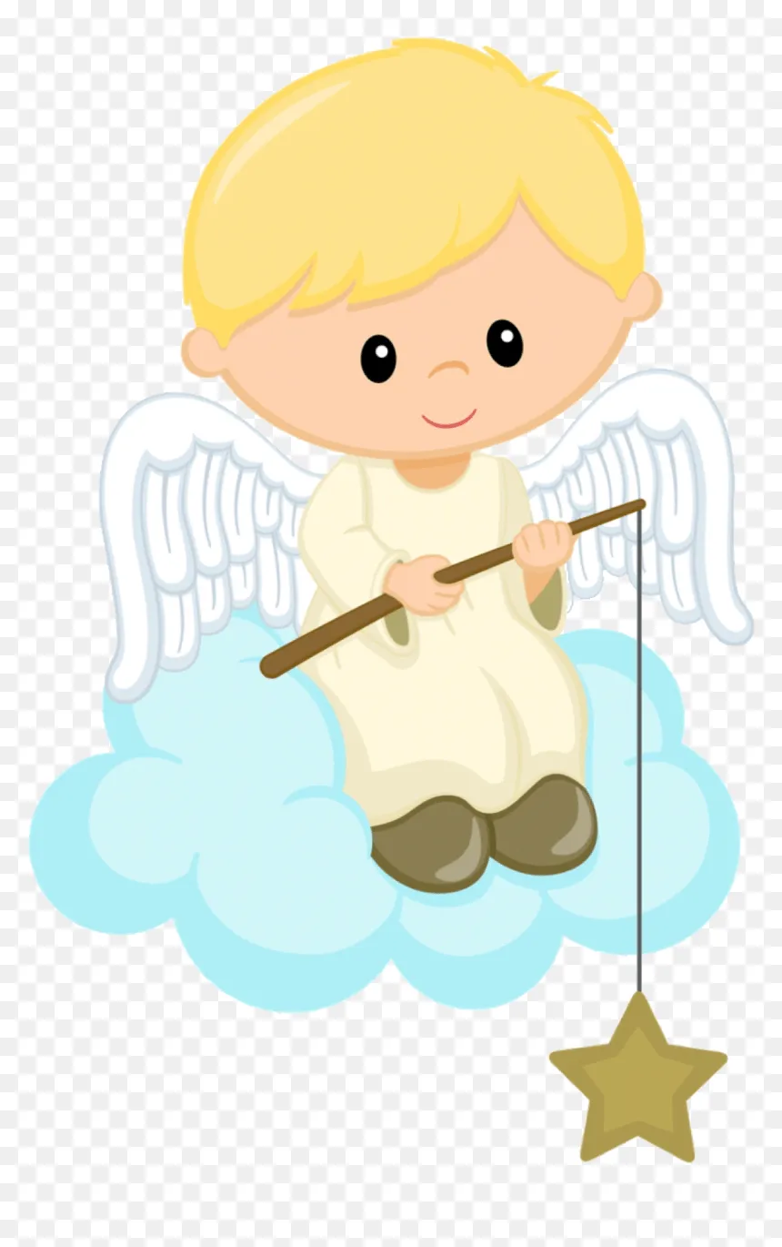 Angelitos Para Bautizo Png Clipart , Png Download - Baby Angel Clipart Png,  Transparent Png - vhv