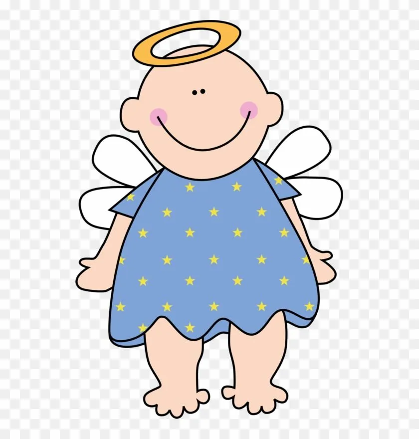 Angelitos En Caricaturas Para Bautizo De Niña - Angelitos Bebes Para Bautizo  - Free Transparent PNG Clipart Images Download