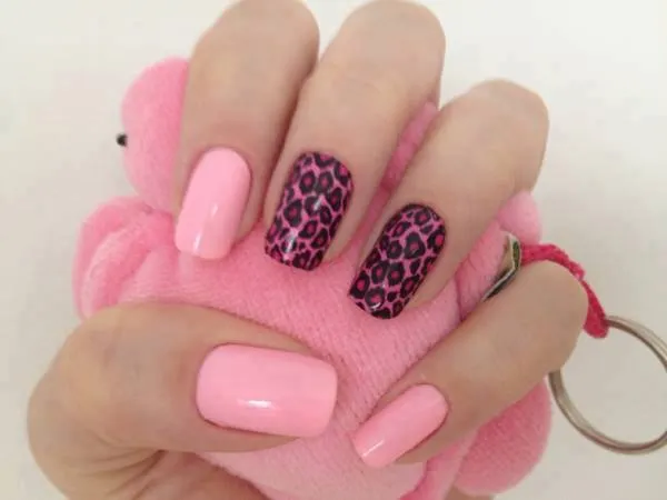 ANGIE'ALLSTYLE: DISEÑO DE UÑAS NATURALES: PRINT LEOPARDO