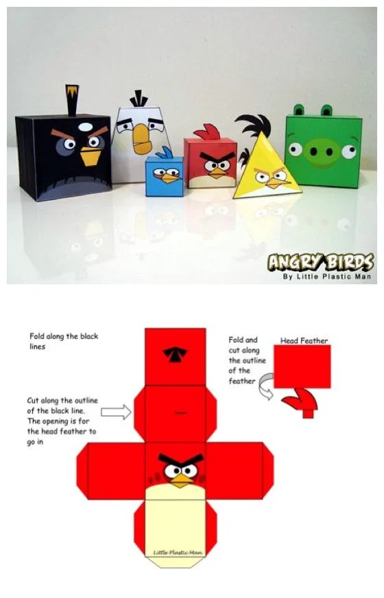 angry bird box | Fun crafts, Angry birds, Bird birthday parties