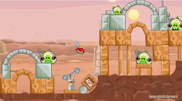 Angry Birds Blog: ¡Consigue la espada laser verde! - Angry Birds ...