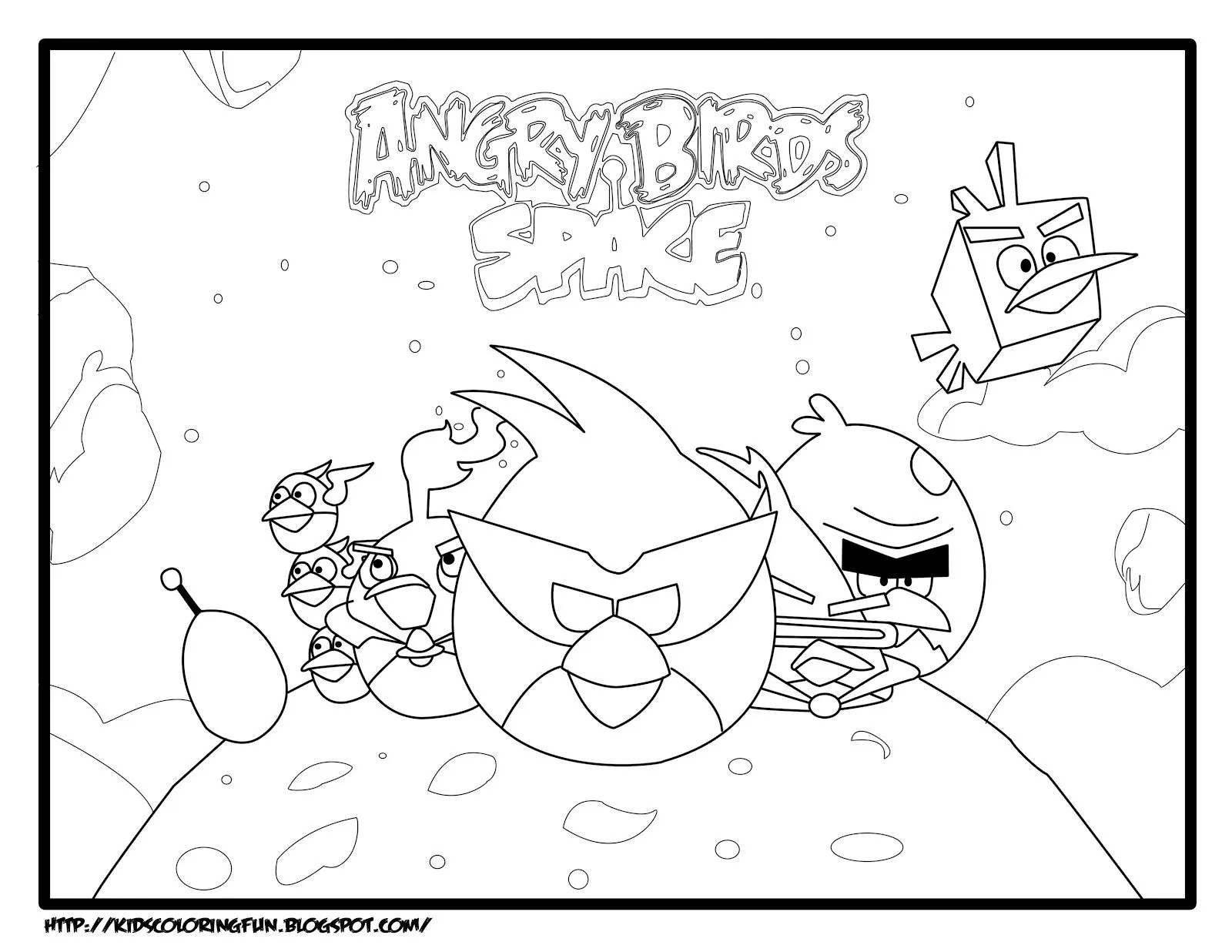 Angry Birds Blog: Diviértete dibujando Angry Birds Space - Angry ...