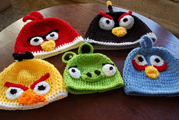 Angry Birds crochet - Imagui