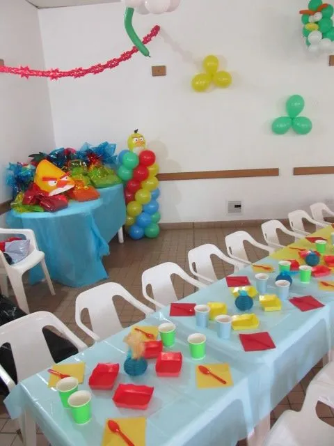 ANGRY BIRDS DECORACION FIESTAS INFANTILES |Fiestas infantiles y ...