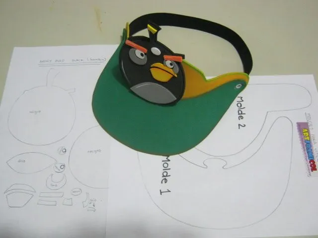 Angry Birds en goma eva - Imagui